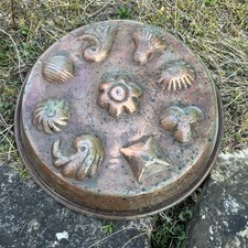 Antike Backform Kupfer