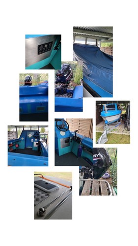 Kajütboot angelboot - kajütboot/angelboot,