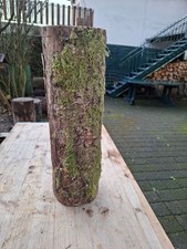 DEKO Basteln Baumstamm Holz Klotz ESCHE Länge ca. 45 cm Durchmesser ca. 13 cm