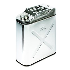 PERFECTUM Edelstahlkanister 20 L - NEU Kanister mit Schraubverschl. & Entlüftung