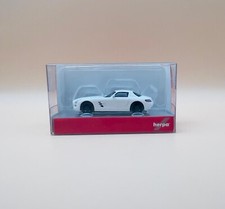 Herpa Mercedes Benz MB SLS AMG, weiß mit schwarzen Felgen 1:87 #420501 NEU