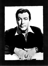 ROBERT TAYLOR  -  ORIGINAL AUTOGRAMM  -  GROSSFOTO CA 17X13 CM - 50-ER JAHRE