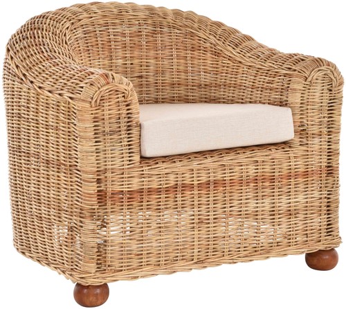 Clubsessel natur rattan sessel - clubsessel,
