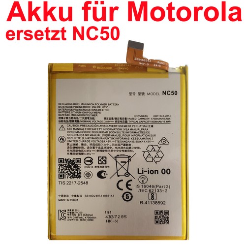 Akku für motorola moto - akku,