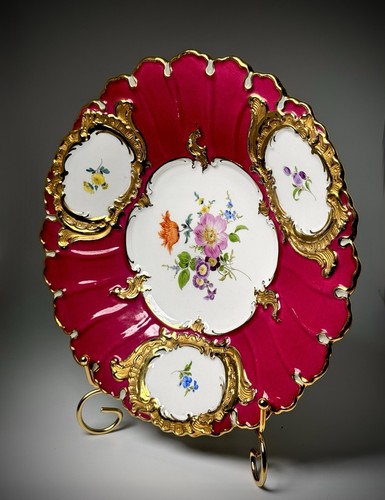 Meissen form prunkteller - prunkteller, •