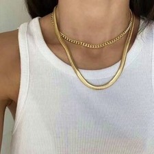 Damen Kette Schlangenkette