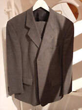 Herren Business Anzug mit Weste Größe 50 ( Hellgrau-meliert)