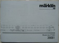 Märklin anleitung - h0,