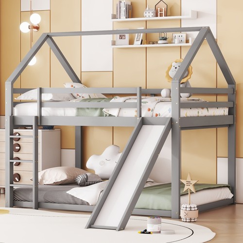 Kinder etagenbett grau - kinder,