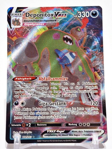Pokemon karte deponitox vmax - karte,
