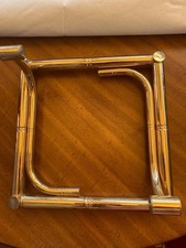 2 teilige  Wand Garderobe Gold Farbe Vintage