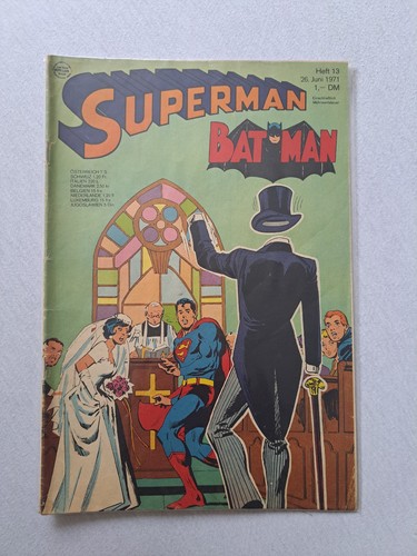 Superman und batman heft - superman, 13/
