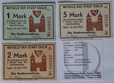 Reich notgeld egeln lot 1 - notgeld,
