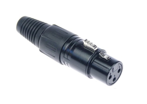 Pol xlr kupplung schwarz 3 - kupplung,