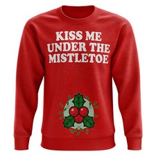 Kiss under mistletoe - kiss,