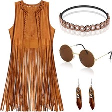 Hippie Kostüm Damen Set