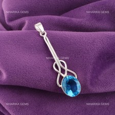 925 Sterlingsilber Oval