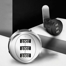 3 Digital Kombination Schloss Kiste Post Neu Legierung Zink Schließfach Schrank