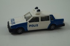 IMU Modellauto 1:87 H0 Volvo 760 GLE Polizei Polis