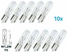 10x W1,2W W2x4.6d T5 12V Glühlampe Birne Auto Lampen Tacho Beleuchtung Techline