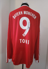 ORIGINAL SIGNIERTES TRIKOT VON "LUCA TONI" FC BAYERN MÜNCHEN 