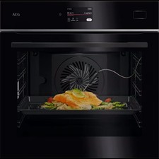 AEG TB8SB73ZAB A++ Einbaubackofen, Dampfbackofen mit SteamPro, 60 cm breit, 70 L