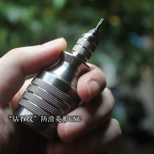 Titanium alloy screwdriver - titanium,