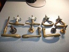 Konvolut 11 x Jugendstil Art Deco Türklinken Türgriffe Türdrücker Fenstergriffe