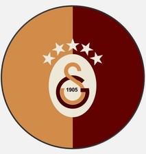 Fußball Galatasaray Essbar Tortenbild Tortenaufleger + 4 Muffin