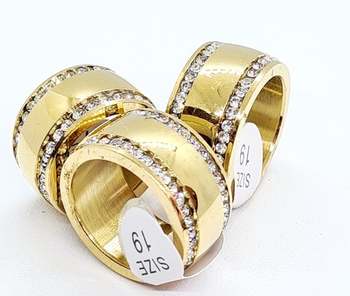 Edelstahl ring breit mit - ring,