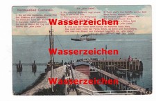 AK PK Nordseebad Cuxhaven  Die Alte Liebe 1913 Liedkarte