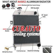 4-Row Aluminum Radiator For