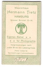 Fotografie hermann tietz - hermann,