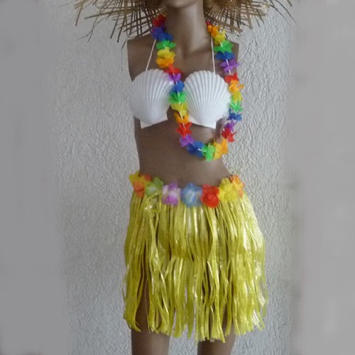Hawaii set teilig hula rock - 3-teilig,