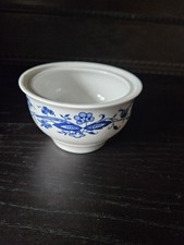 DDR Unterteil Zuckerdose Ilmenau Zwiebelmuster