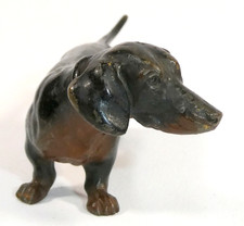 Wiener Bronze Dackel Dachshund ca. 1900 AL-O