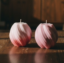 Wellenkerzen - Natürliches