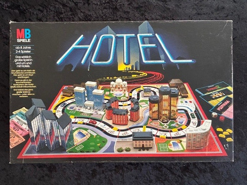Hotel spiel brettspiel 1986 - hotel,