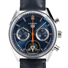 TAG HEUER Carrera Tourbillon Chronograph CBS5010.FC6543 Herrenuhr gebraucht #...