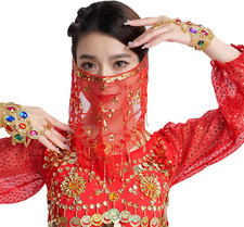 Belly Dance Face Schleier