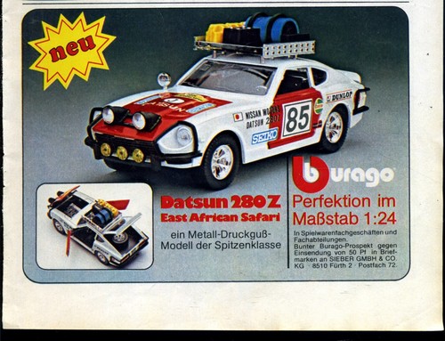 Burago datsun 280 - burago,