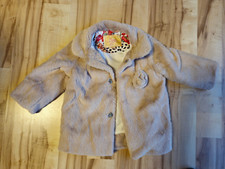 Pezzo Doro Mädchen Jacke beige Fellimitat 74