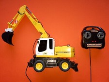 DICKIE Liebherr BAGGER Litronic 314 Construction RC Auto Kran RAUPE Nikko OVP LR