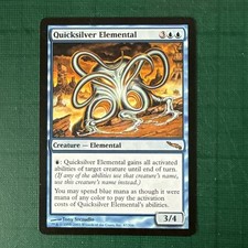 Quicksilver Elemental [Mirrodin] MTG Karte in Top Zustand