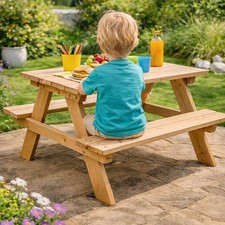 Kinder picknicktisch holztisch - picknicktisch,