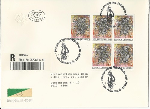 österreich 1998 ersttag der - 1998,