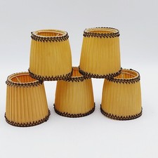 5 x Lampenschirm Stoffschirm