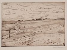 Hans Richard von Volkmann / Radierung / handsigniert  / von 1900