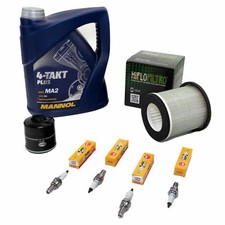 Wartungspaket 4L Öl für Yamaha XJ600 XJ 600 92-03 Luftfilter+Ölfilter+Zündkerze