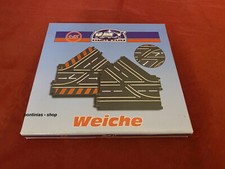 RACY  / Artin Weiche Weichen L+R  für Autorennbahn  * NEU * OVP *
